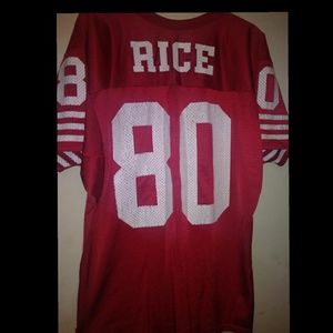 Vintage Jerry Rice 49ers jersey